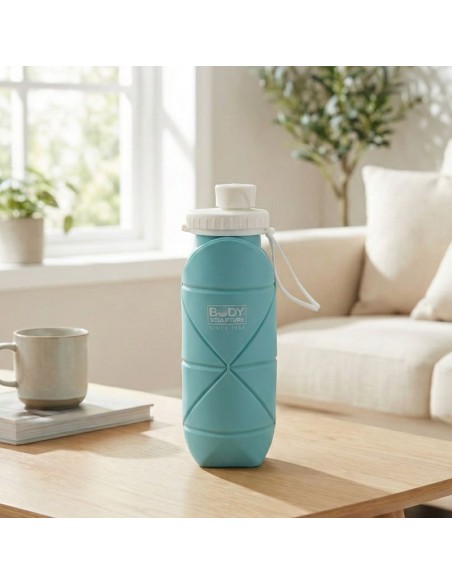 BODY SCULPTURE BLUE FOLDABLE WATER BOTTLE BB 25BL