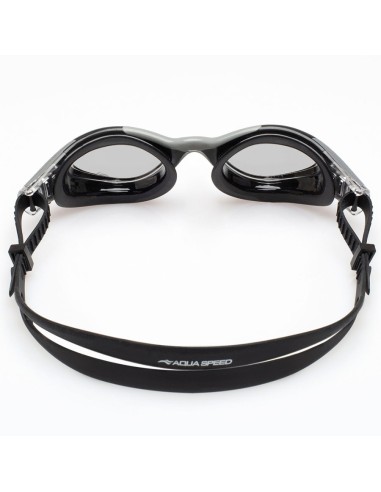 Aqua Speed Aquilo Swimming Goggles Black and Gray 6264926