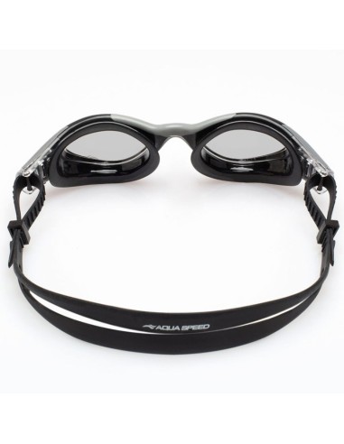 Aqua Speed Aquilo Swimming Goggles Black and Gray 6264926
