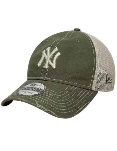 New Era 9TWENTY Trucker MLB Cotton Canvas New York Yankees Cap 60856386