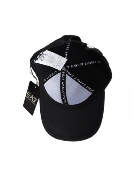 EA7 Emporio Armani Black Baseball Cap 247088 CC010 28521