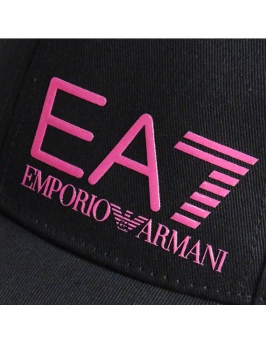 EA7 Emporio Armani Black Baseball Cap 247088 CC010 28521