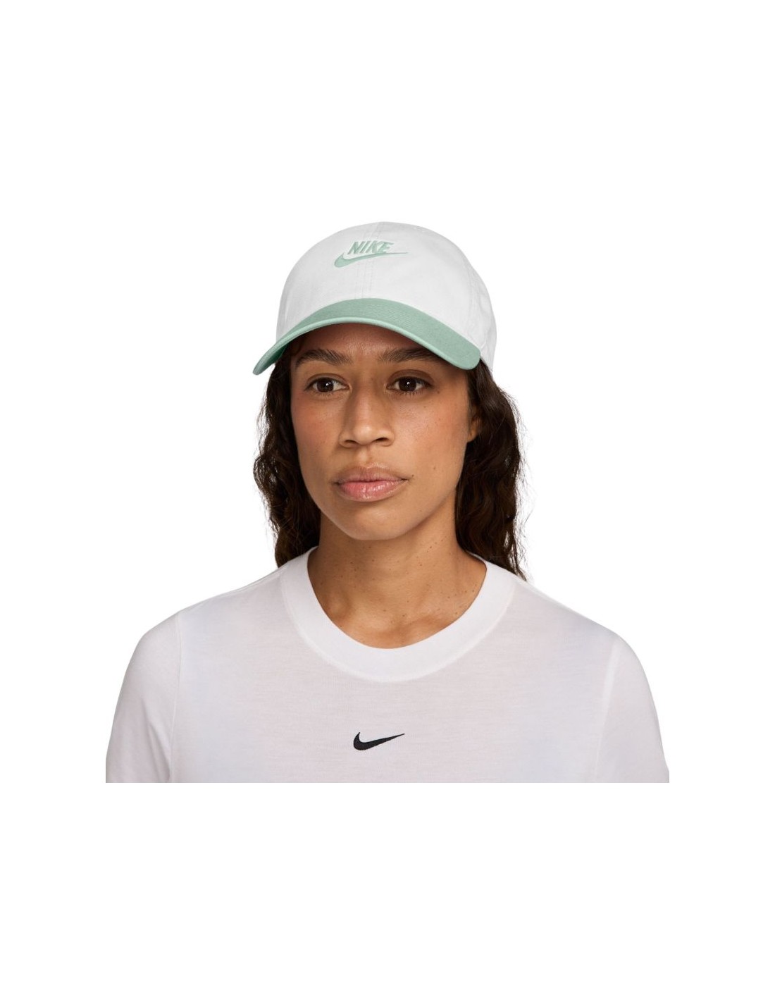 Nike Club Cap White and Mint FB5368 105