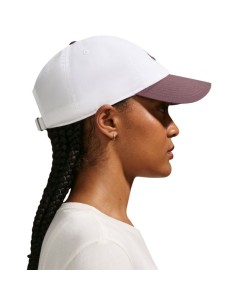 Nike Club Cap White and Purple FB5368 104