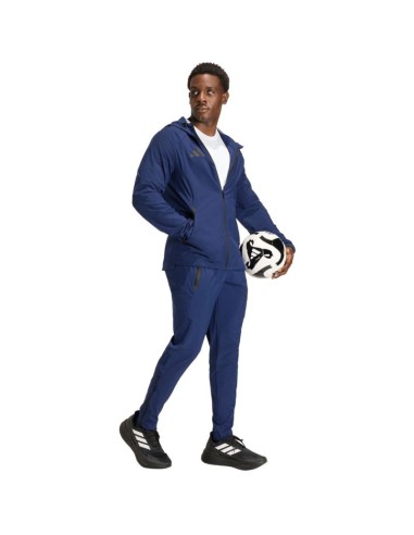 Men's adidas Tiro 26 Travel Windbreaker Jacket Navy Blue KD3334