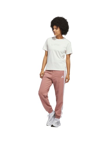 adidas Cursive Wordmark Graphic Women's TShirt White KQ6404