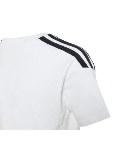 adidas Tiro 26 League Tee for kids white and black KC3699