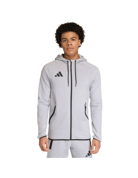 Men's adidas Tiro 26 Travel Sweat Hoodie gray KF6077