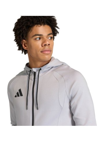 Men's adidas Tiro 26 Travel Sweat Hoodie gray KF6077