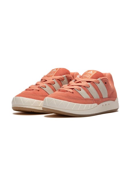 Men's adidas Adimatic Wonder Clay Gum sneakers orange IE9862