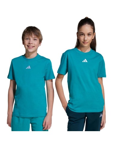 adidas Essentials Tee 160 Green Kids TShirt JW0005