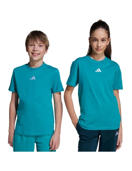 adidas Essentials Tee 160 Green Kids TShirt JW0005