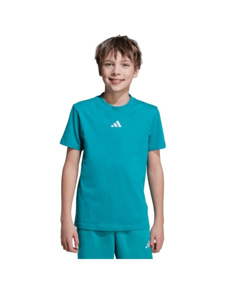 adidas Essentials Tee 160 Green Kids TShirt JW0005