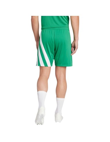 Men's adidas Fortore 23 shorts green and white IQ3209