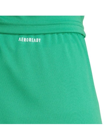 Men's adidas Fortore 23 shorts green and white IQ3209
