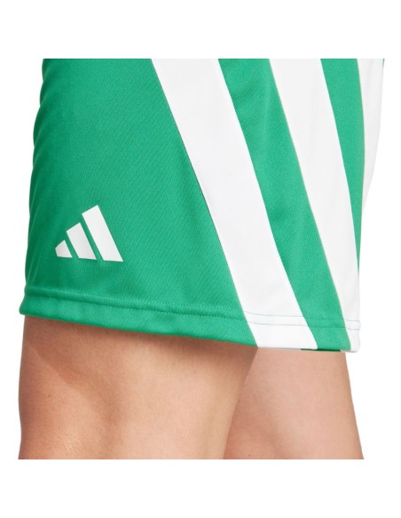 Men's adidas Fortore 23 shorts green and white IQ3209