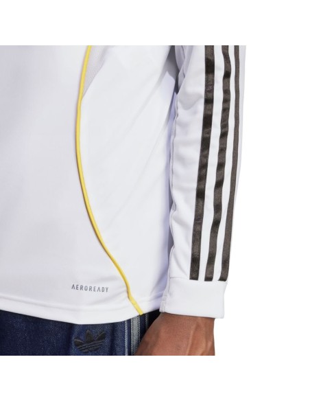 adidas Real Madrid 2526 Long Sleeve Home Men's Jersey White JN8884
