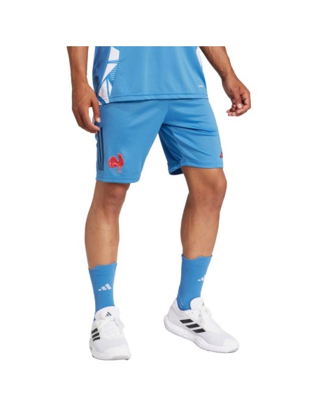 Adidas France Gym Men's Shorts Blue JC7182