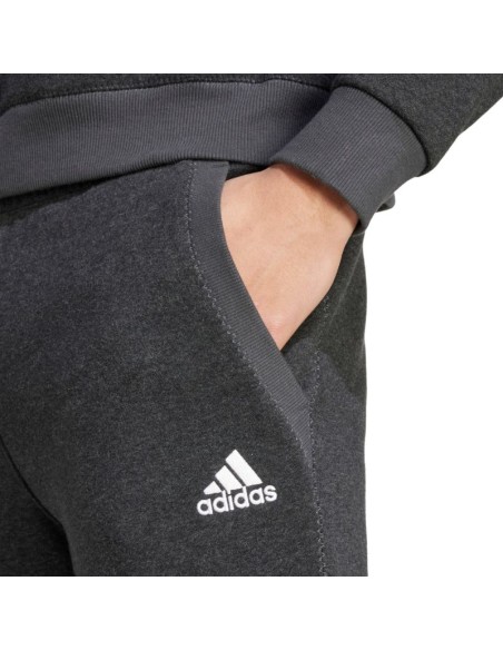 Men's adidas Seasonal Essentials Melange Pants Gray IW6357