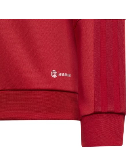 adidas Tiro 23 Competition Hoodie for kids red HI3052