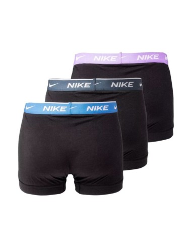 Nike DriFit Trunk 3PK Men's Boxer Briefs in Black