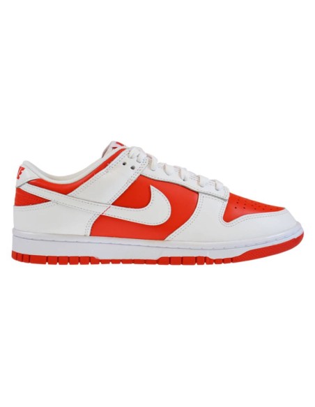 Nike Dunk Low Retro White University Red Men's Sneakers DD1391600