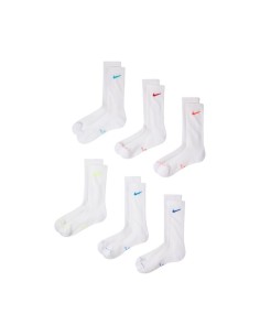 Nike Everyday Elevated Socks 6 Pairs White HQ8021 906