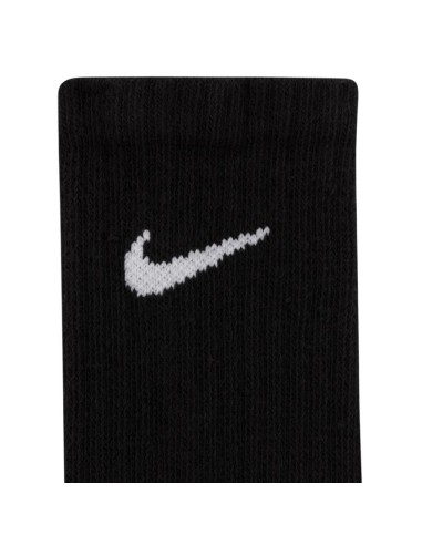 Nike Everyday Cush Crew Kids Socks 6 Pairs Black SX6910 010