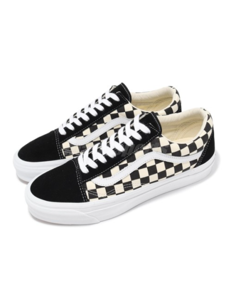 Vans Old Skool 36 LX Checkerboard White Black VN000CQD2BO MBS