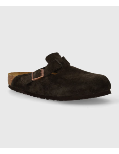 Birkenstock Boston Suede Mocha 60901 MBS