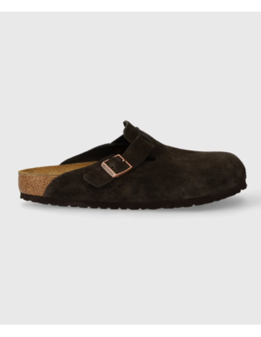 Birkenstock Boston Suede Mocha 60901 MBS