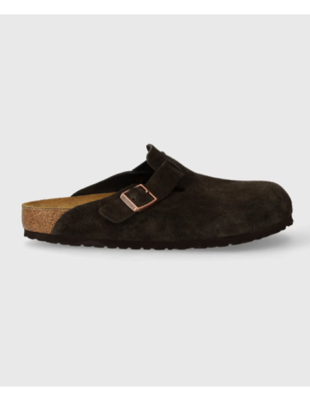 Birkenstock Boston Suede Mocha 60901 MBS