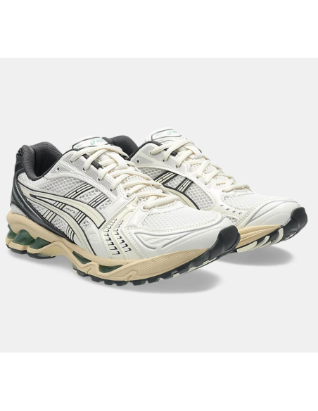 ASICS GelKayano 14 Cream Obsidian Grey 1203A537113 MBS