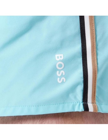 BOSS Iconic LightPastel Blue Swim Shorts 50491594455