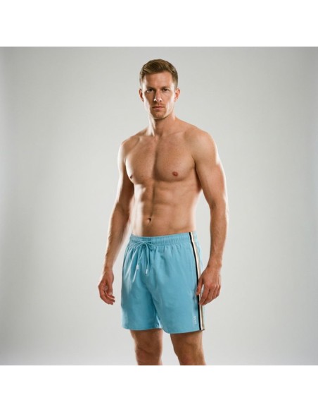 BOSS Iconic LightPastel Blue Swim Shorts 50491594455