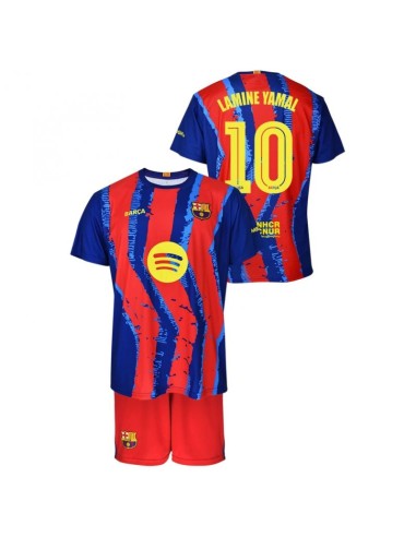 FC Barcelona Lamine Yamal set shirt shorts junior box 202526 BC59EY