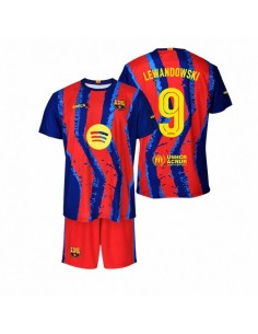 FC Barcelona Robert Lewandowski set shirt shorts junior box 202526 BC59EL