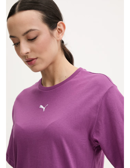 Puma ESS Relaxed Tee Women's TShirt Purple 684971 69