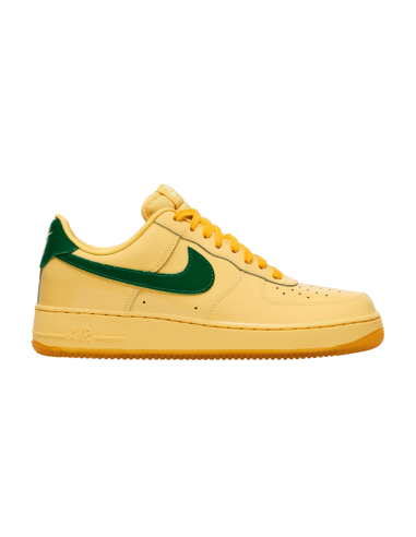 Nike Air Force 1 Low Patent Leather Topaz Gold Pine Green IO4489700 MBS