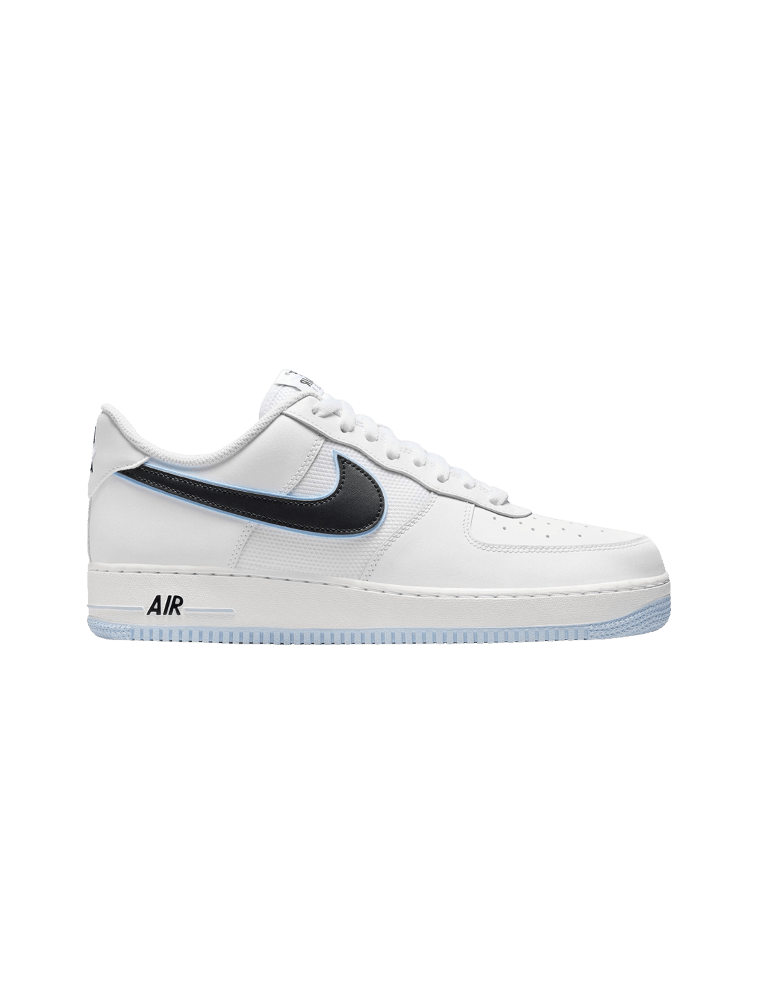 Nike Air Force 1 Low '07 White Black Hydrogen Blue IQ7593100 MBS