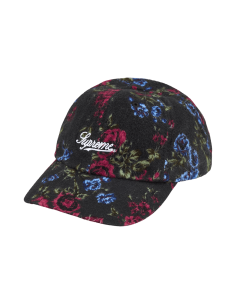 Supreme Floral Flannel 6Panel 'Black' SS26H112BLACK MBS