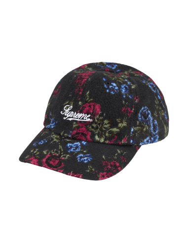 Supreme Floral Flannel 6Panel 'Black' SS26H112BLACK MBS