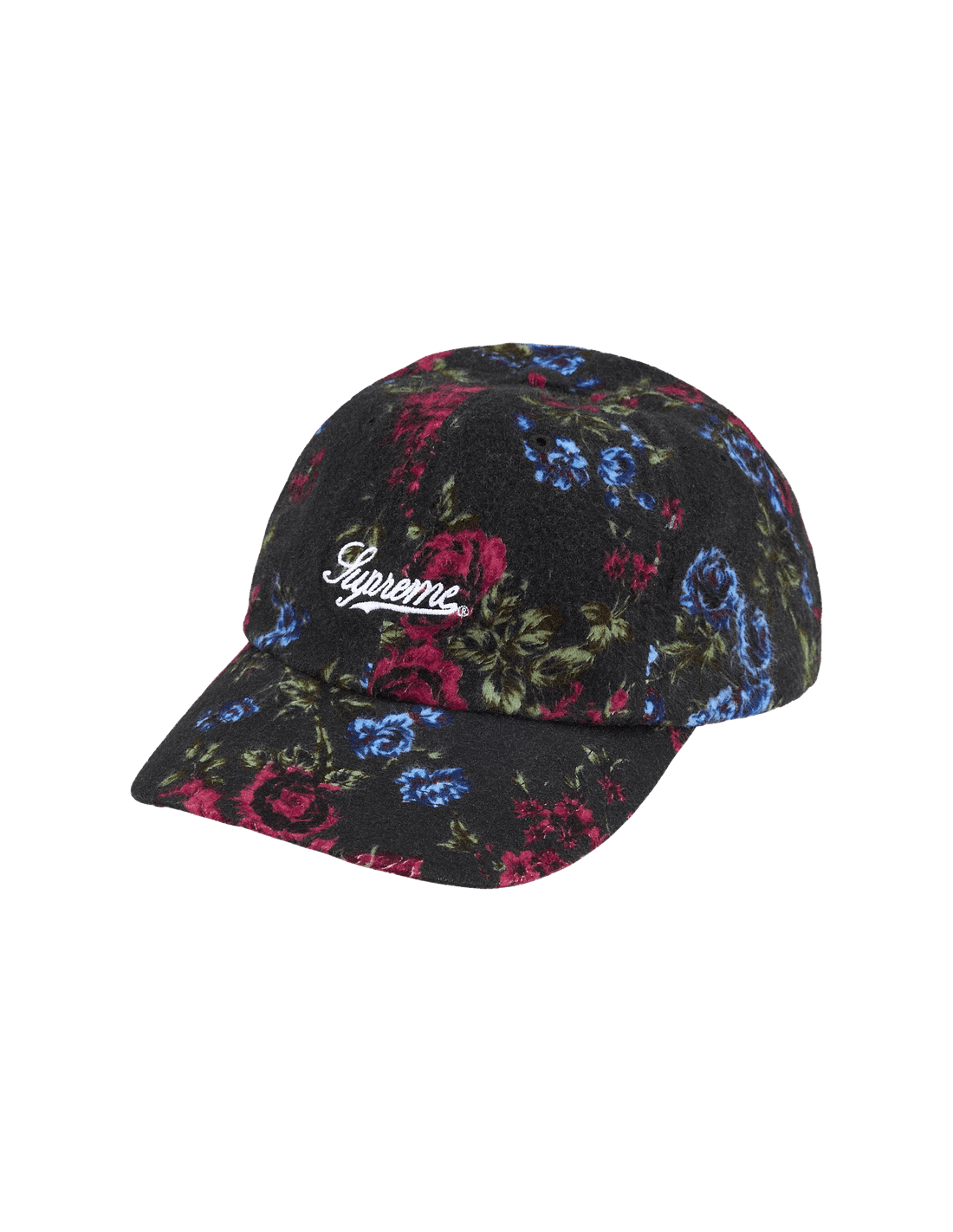 Supreme Floral Flannel 6Panel 'Black' SS26H112BLACK MBS