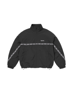 Supreme Logo Taping Track Jacket 'Black' SS26J107BLACK MBS