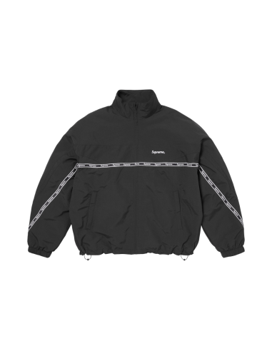 Supreme Logo Taping Track Jacket 'Black' SS26J107BLACK MBS