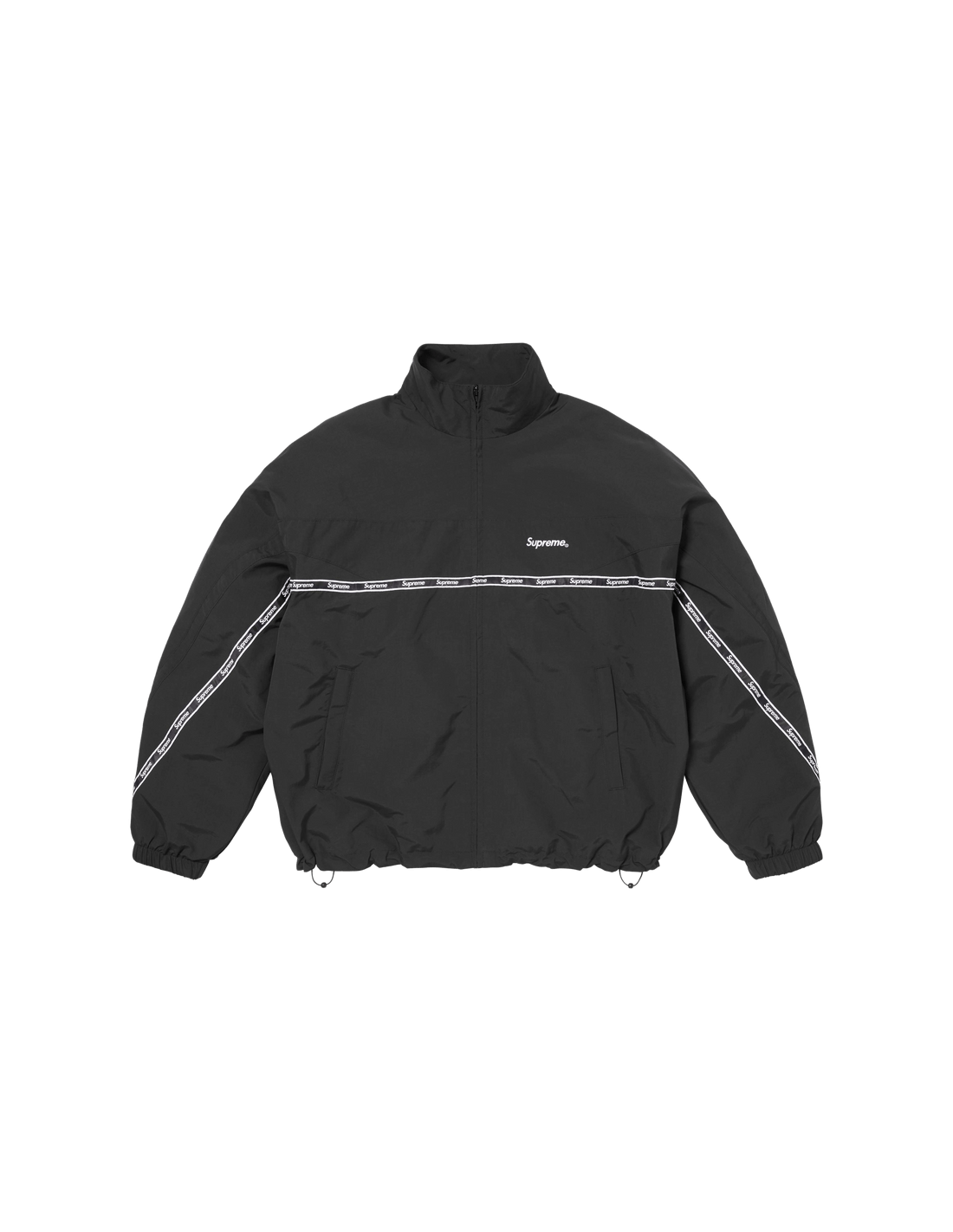 Supreme Supreme Logo Taping Track Jacket 'Black' SS26J107BLACK MBS