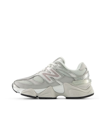 New Balance 9060 Lace Grey Silver PS P90609XP MBS