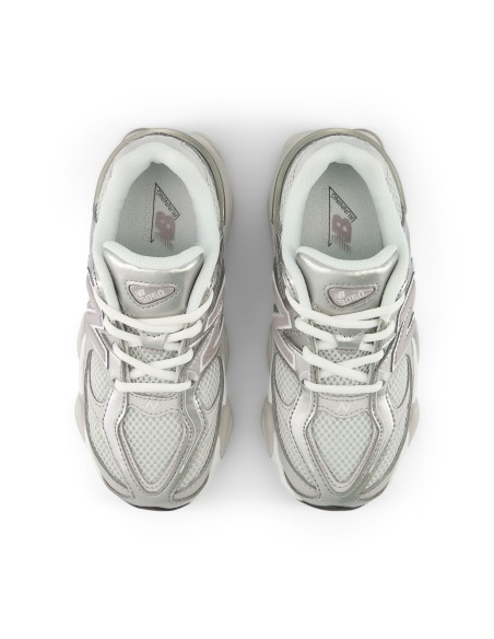 New Balance 9060 Lace Grey Silver PS P90609XP MBS