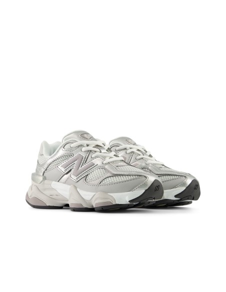 New Balance 9060 Lace Grey Silver PS P90609XP MBS