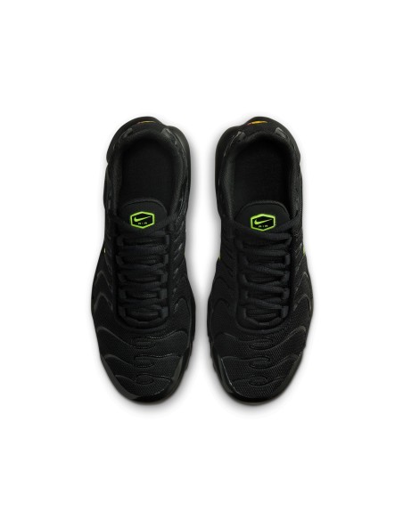 Nike Air Max Plus Older Kids' Shoes BlackBlackVolt Ice CD0609049 MBS